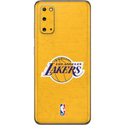 NBA Los Angeles Lakers Distressed Galaxy S20 Skin
