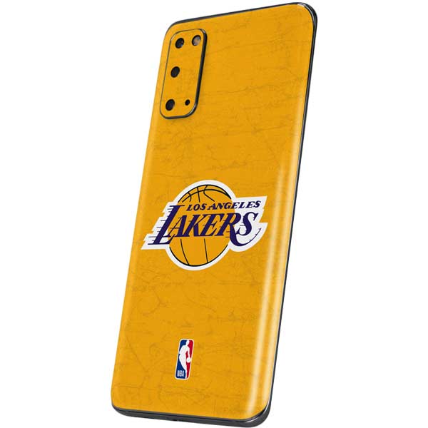 NBA Los Angeles Lakers Distressed Galaxy S20 Skin