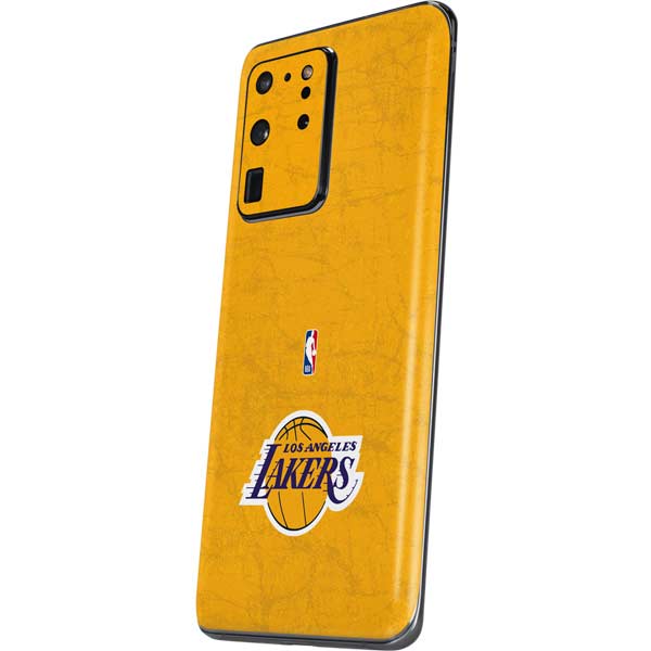 NBA Los Angeles Lakers Distressed Galaxy S20 Ultra 5G Skin