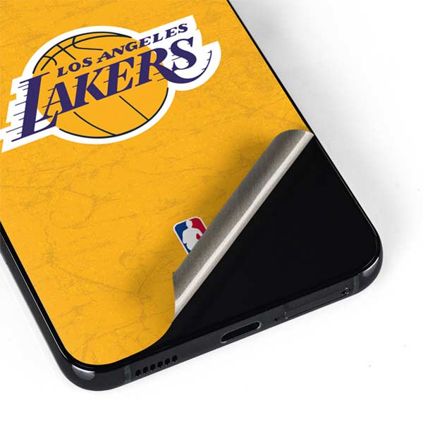 NBA Los Angeles Lakers Distressed Galaxy S22 Plus Skin