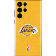 NBA Los Angeles Lakers Distressed Galaxy S22 Ultra Skin