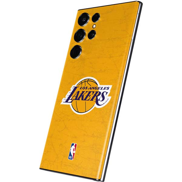 NBA Los Angeles Lakers Distressed Galaxy S22 Ultra Skin