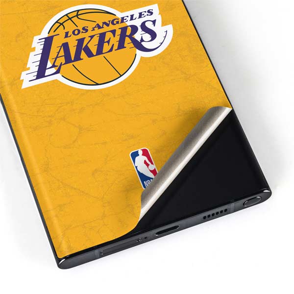 NBA Los Angeles Lakers Distressed Galaxy S22 Ultra Skin