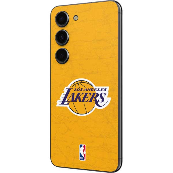 NBA Los Angeles Lakers Distressed Galaxy S23 Skin