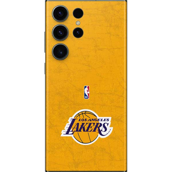 NBA Los Angeles Lakers Distressed Galaxy S23 Ultra Skin