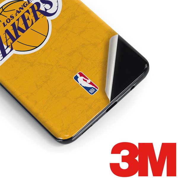 NBA Los Angeles Lakers Distressed Galaxy S9 Skin