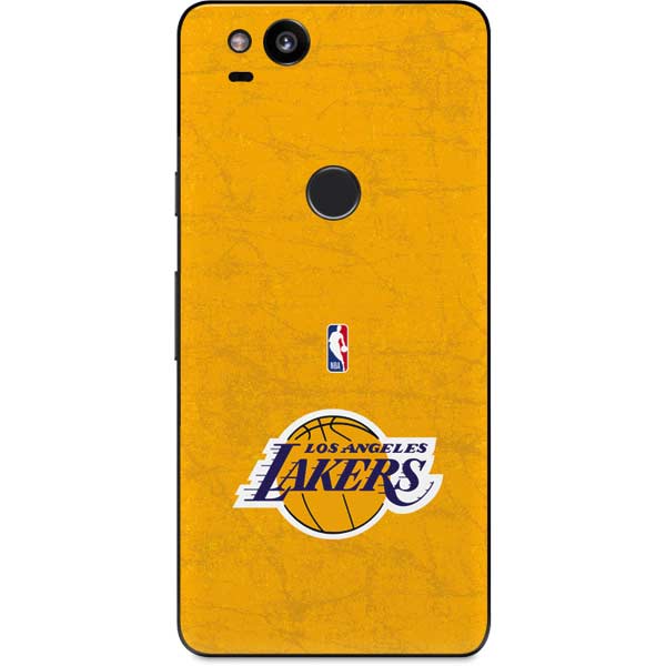 NBA Los Angeles Lakers Distressed Google Pixel 2 Skin