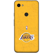 NBA Los Angeles Lakers Distressed Google Pixel 3a Skin