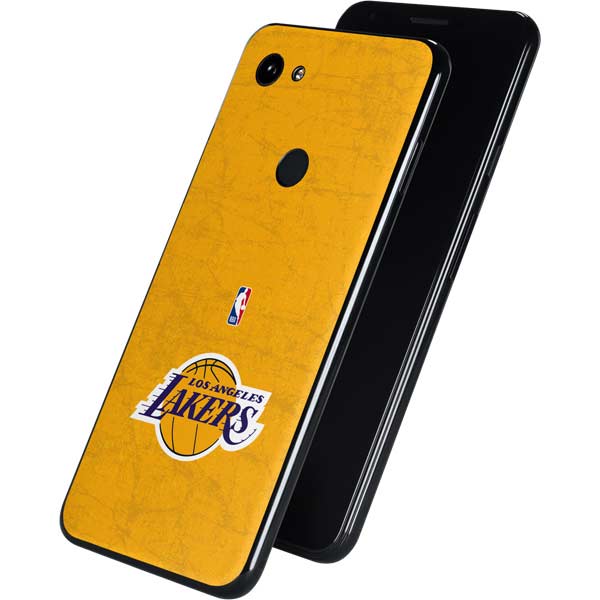 NBA Los Angeles Lakers Distressed Google Pixel 3a Skin