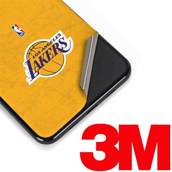 NBA Los Angeles Lakers Distressed Google Pixel 3a Skin