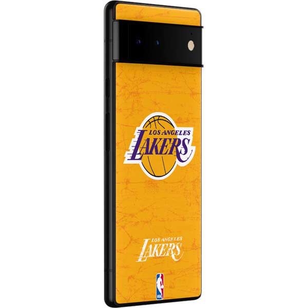 NBA Los Angeles Lakers Distressed Google Pixel 6 Pro Skin