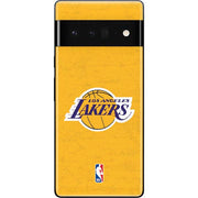 NBA Los Angeles Lakers Distressed Google Pixel 6 Pro Skin