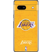 NBA Los Angeles Lakers Distressed Google Pixel 7a Skin