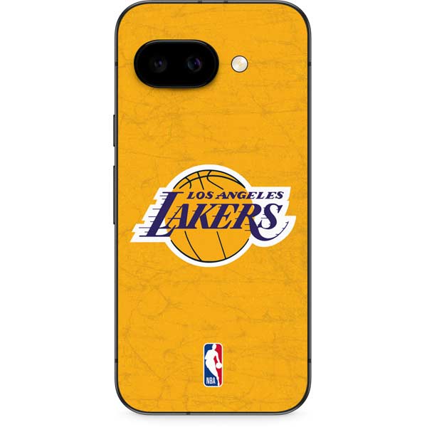 NBA Los Angeles Lakers Distressed Google Pixel 9a Skin