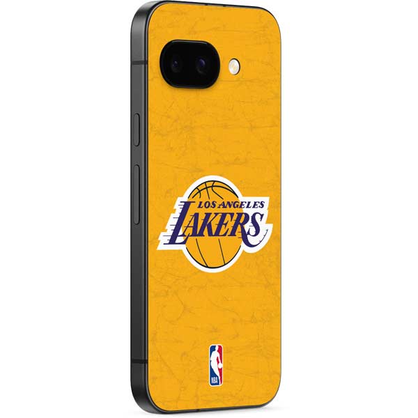 NBA Los Angeles Lakers Distressed Google Pixel 9a Skin