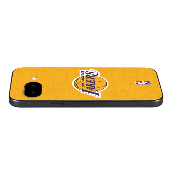 NBA Los Angeles Lakers Distressed Google Pixel 9a Skin