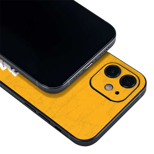 NBA Los Angeles Lakers Distressed iPhone 12 Mini Skin