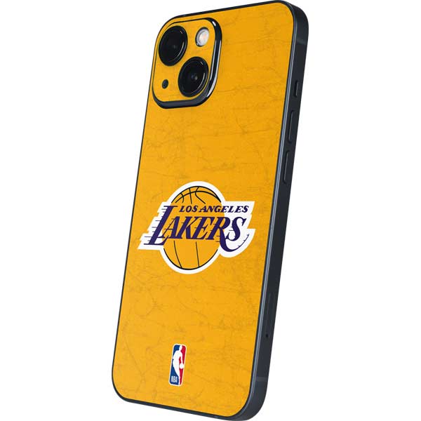 NBA Los Angeles Lakers Distressed iPhone 13 Mini Skin
