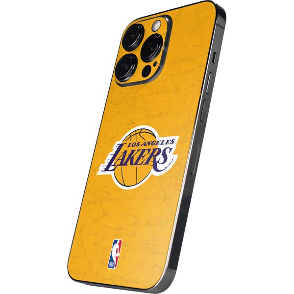 NBA Los Angeles Lakers Distressed iPhone 13 Pro Skin