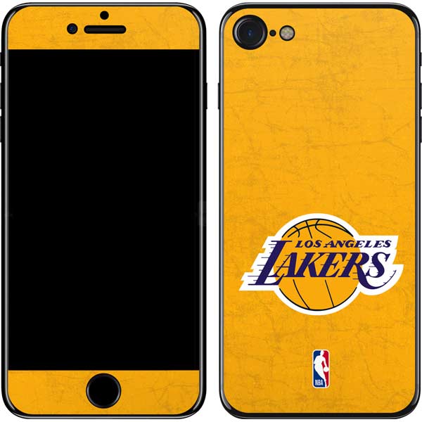 NBA Los Angeles Lakers Distressed iPhone SE (2nd & 3rd Gen) Skin