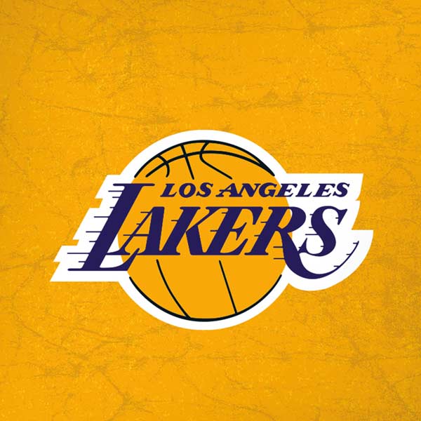 NBA Los Angeles Lakers Distressed iPhone XS Max Skin