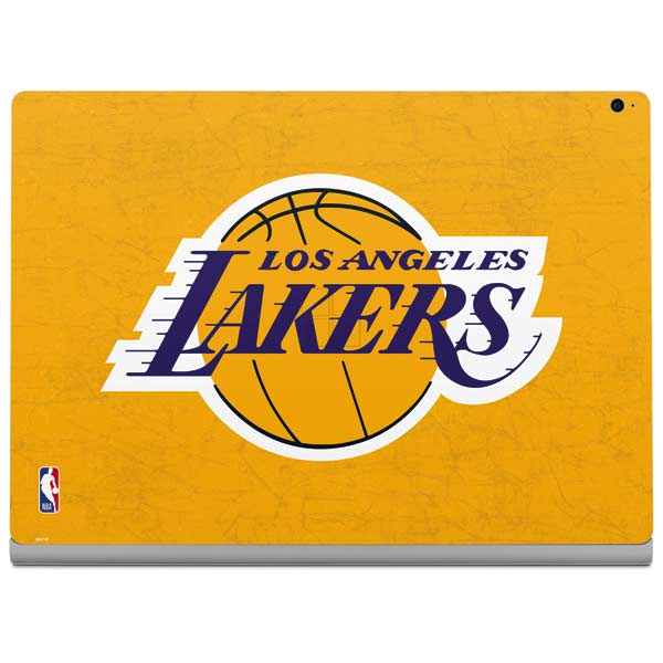 NBA Los Angeles Lakers Distressed Surface Book 2 15in Skin