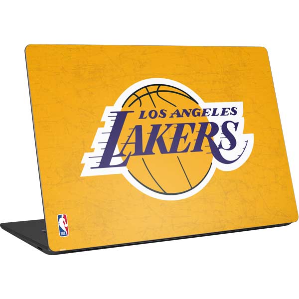 NBA Los Angeles Lakers Distressed Surface Laptop 4 15in Skin