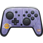 NBA Los Angeles Lakers Hardwood Classics Nintendo Switch 2 (2025) Pro Controller Skin