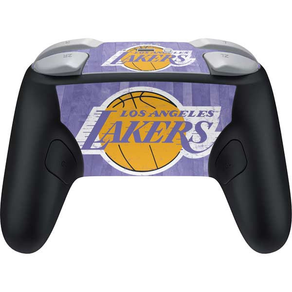 NBA Los Angeles Lakers Hardwood Classics Nintendo Switch 2 (2025) Pro Controller Skin