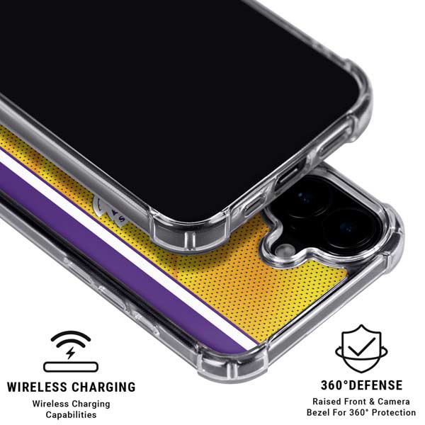 NBA Los Angeles Lakers Home Jersey iPhone 17 MagSafe Case