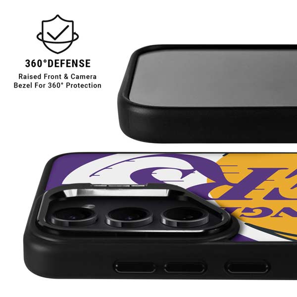 NBA Los Angeles Lakers Large Logo Galaxy S26 Plus Kickstand Case
