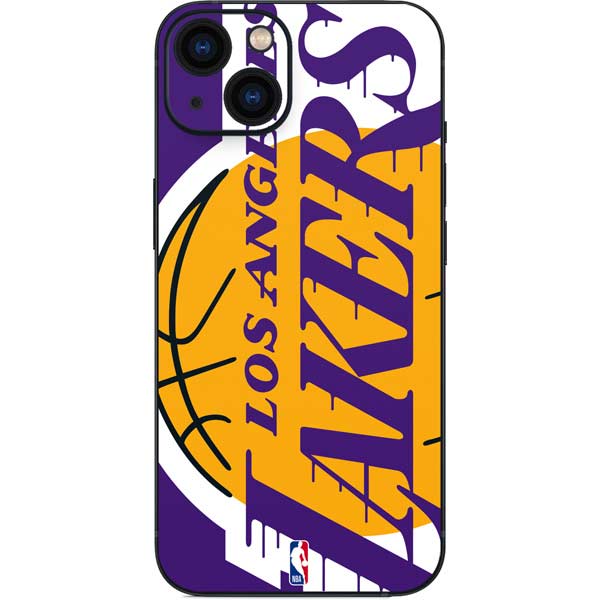 NBA Los Angeles Lakers Large Logo iPhone Skins