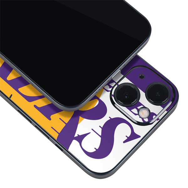 NBA Los Angeles Lakers Large Logo iPhone Skins
