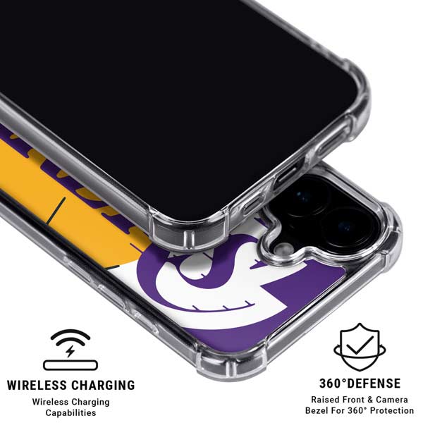 NBA Los Angeles Lakers Large Logo iPhone 17 MagSafe Case