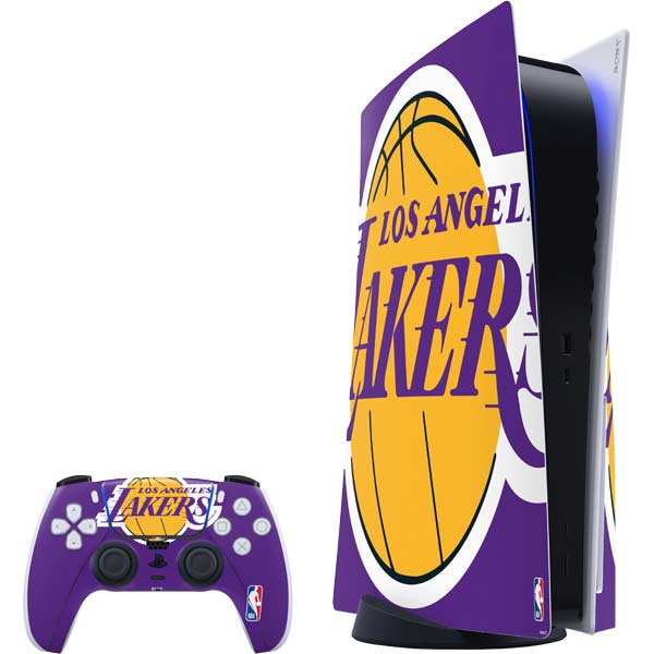 NBA Los Angeles Lakers Large Logo PlayStation PS5 Skins