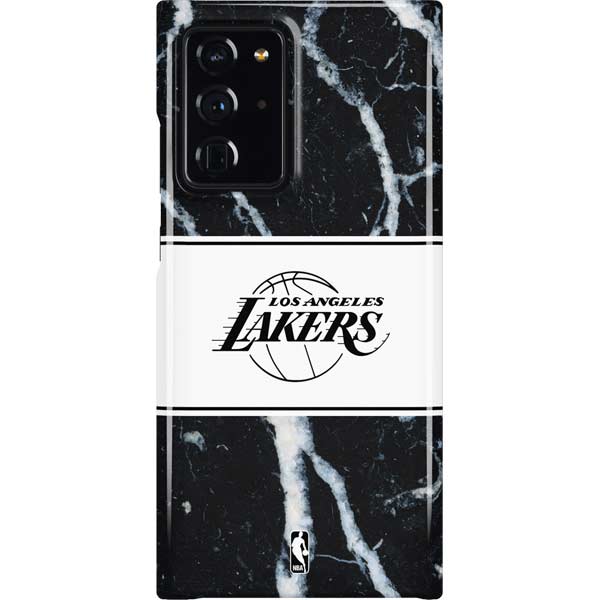 NBA Los Angeles Lakers Marble Galaxy Cases