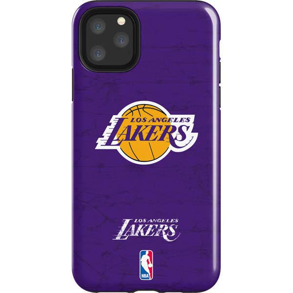 NBA Los Angeles Lakers Purple Primary Logo iPhone Cases