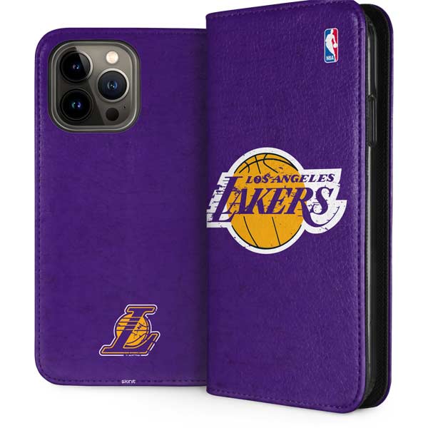 NBA Los Angeles Lakers Purple Primary Logo iPhone Cases