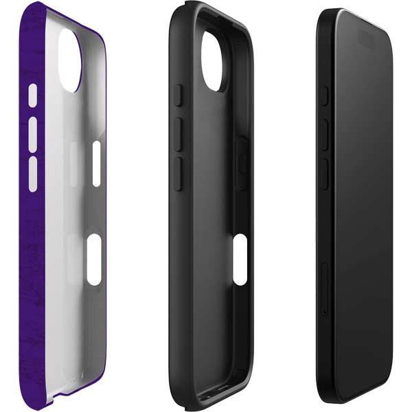 NBA Los Angeles Lakers Purple Primary Logo iPhone 16e Impact Case