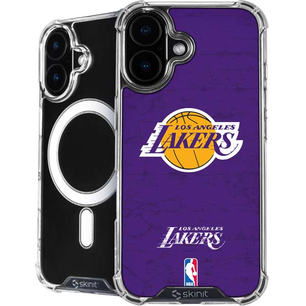 NBA Los Angeles Lakers Purple Primary Logo iPhone 17 MagSafe Case