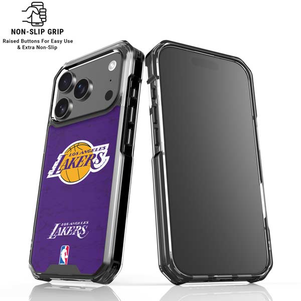 NBA Los Angeles Lakers Purple Primary Logo iPhone 17 Pro MagSafe Case