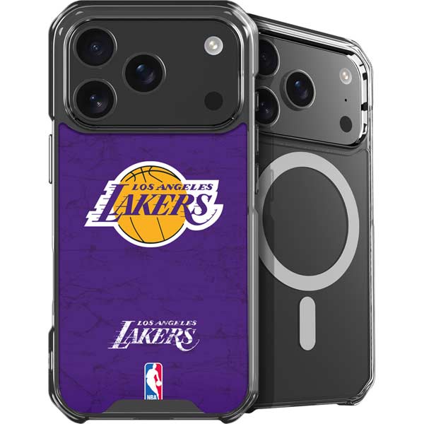 NBA Los Angeles Lakers Purple Primary Logo iPhone 17 Pro Max MagSafe Case
