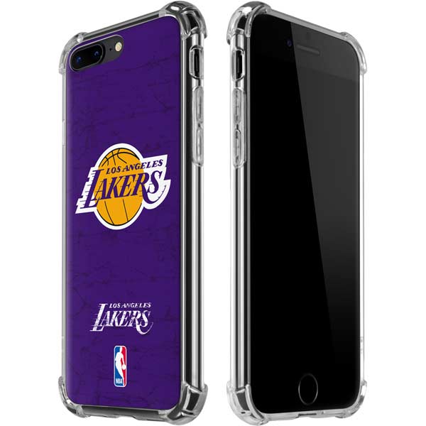 NBA Los Angeles Lakers Purple Primary Logo iPhone Cases