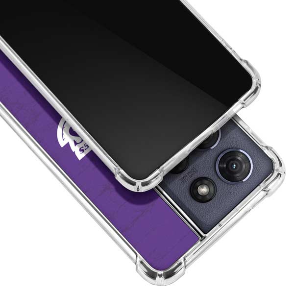 NBA Los Angeles Lakers Purple Primary Logo Moto G Power 5G (2025) Clear Case
