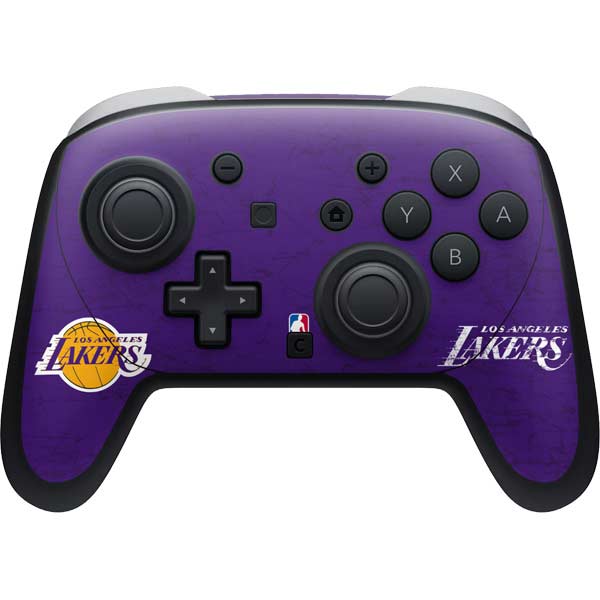 NBA Los Angeles Lakers Purple Primary Logo Nintendo Skins