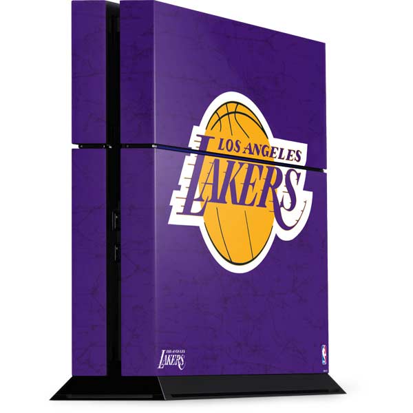 NBA Los Angeles Lakers Purple Primary Logo PlayStation PS4 Skins