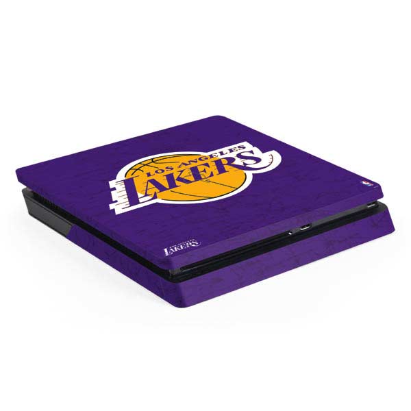 NBA Los Angeles Lakers Purple Primary Logo PlayStation PS4 Skins