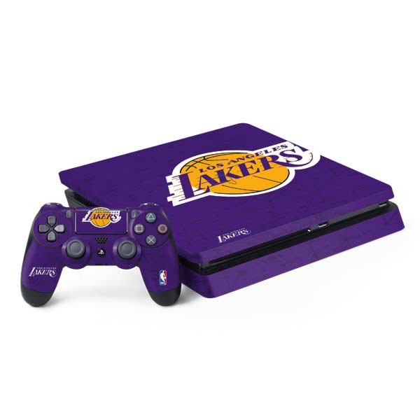 NBA Los Angeles Lakers Purple Primary Logo PlayStation PS4 Skins
