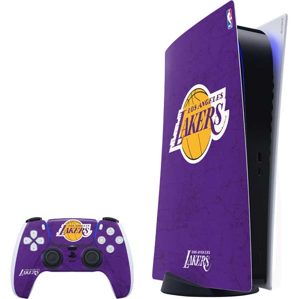 NBA Los Angeles Lakers Purple Primary Logo PlayStation PS5 Skins