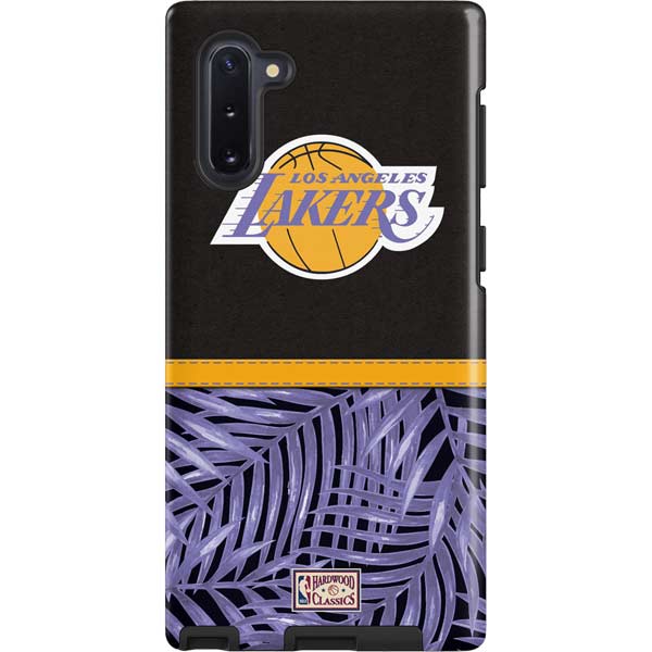 NBA Los Angeles Lakers Retro Palms Galaxy Cases